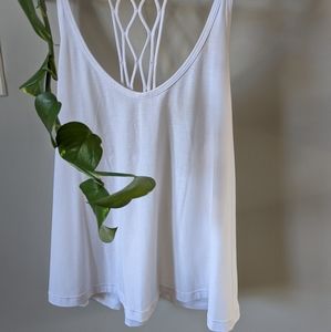 Lululemon White Tank Top